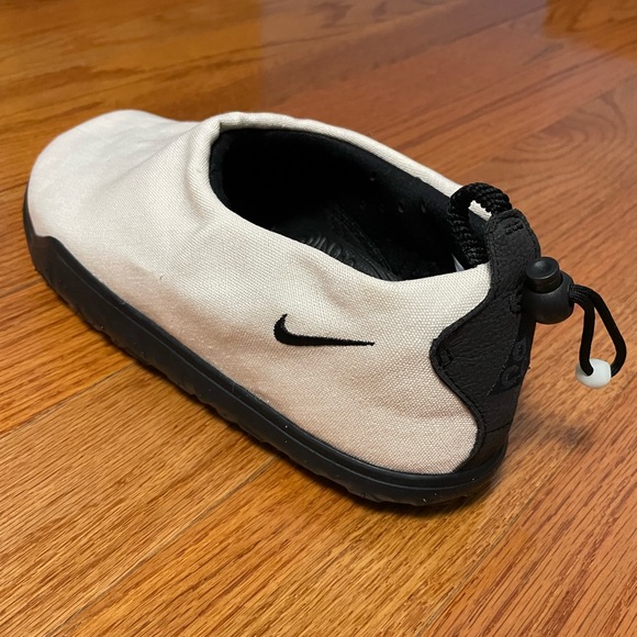 NIKE ACG MOC AIR MOC SUMMIT WHITE-BLACK "SLIP ON SHOES" SIZE 11 [DZ3407-100] - Picture 11 of 12